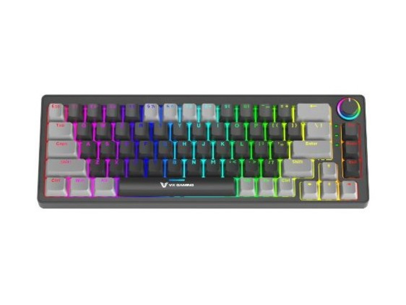 VX Gaming Sun-Wukong RGB Hot Swappable BKGY Mechanical Keyboard