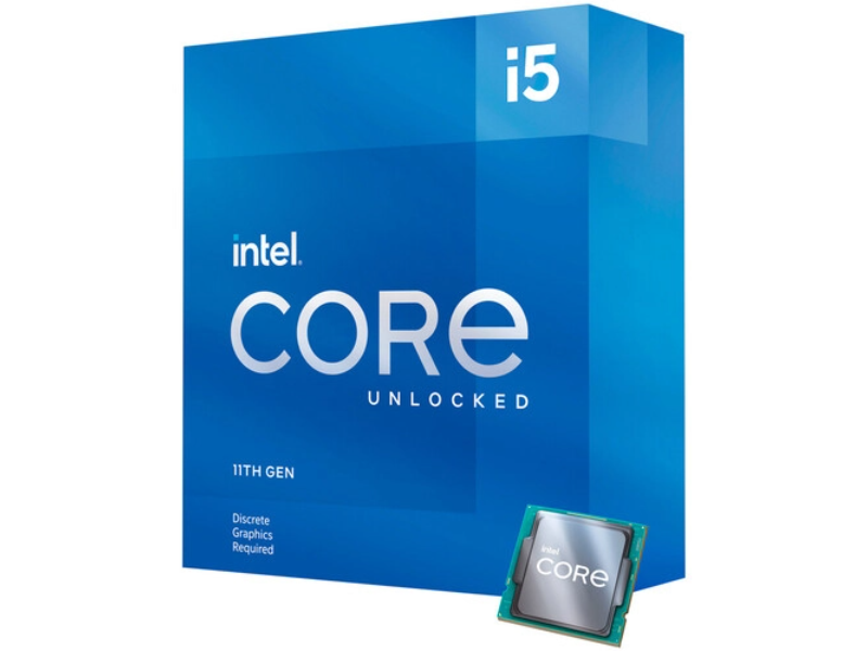 Intel Core i5 11600KF 3.9GHz (Turbo @ 4.9GHz) 6C/12T LGA1200 Desktop Processor