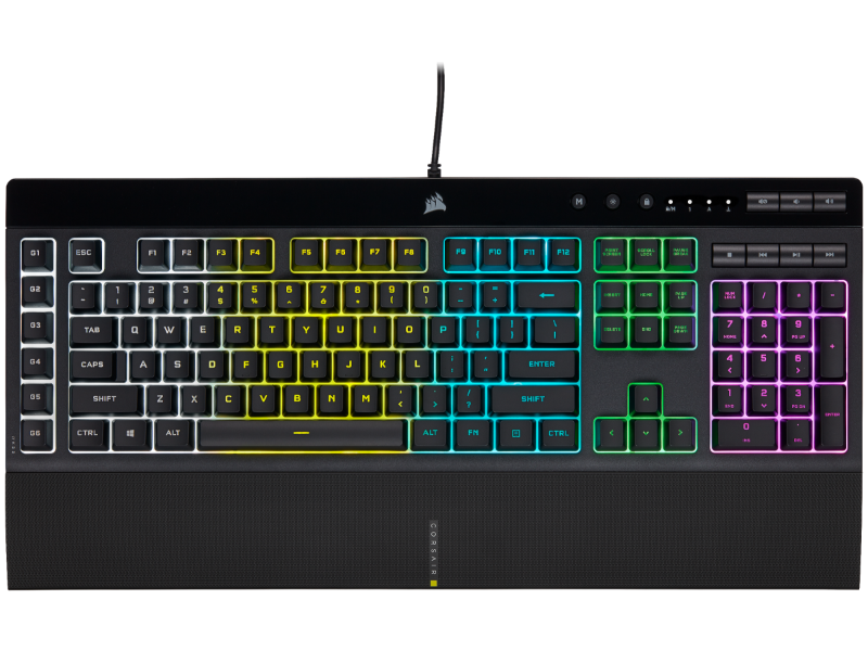 Kit Corsair teclado Gaming K55 RGB / Mouse Harpoon RGB –