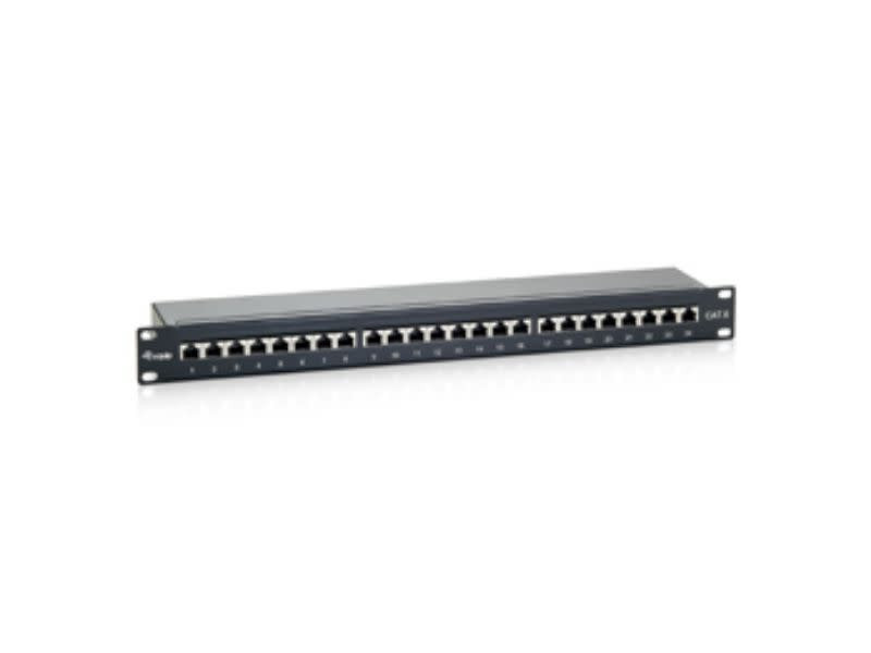 EQUIP 24-Port Premium Cat.6 Shielded Patch Panel