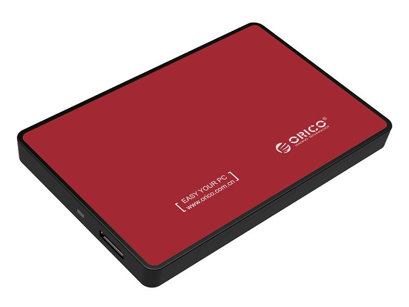 Orico 2.5 USB3.0 External HDD Enclosure - Red