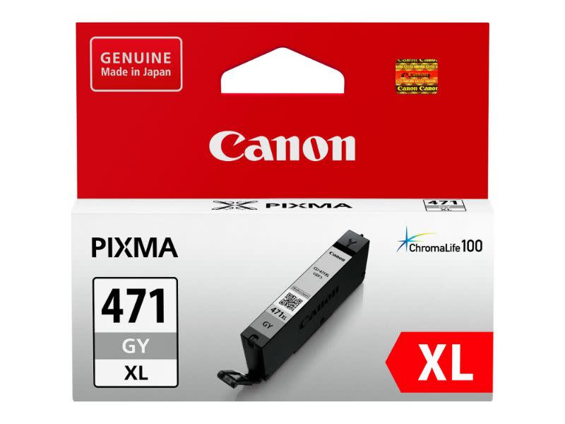 Canon Original CLI-471XL High Yield Grey Ink Cartridge