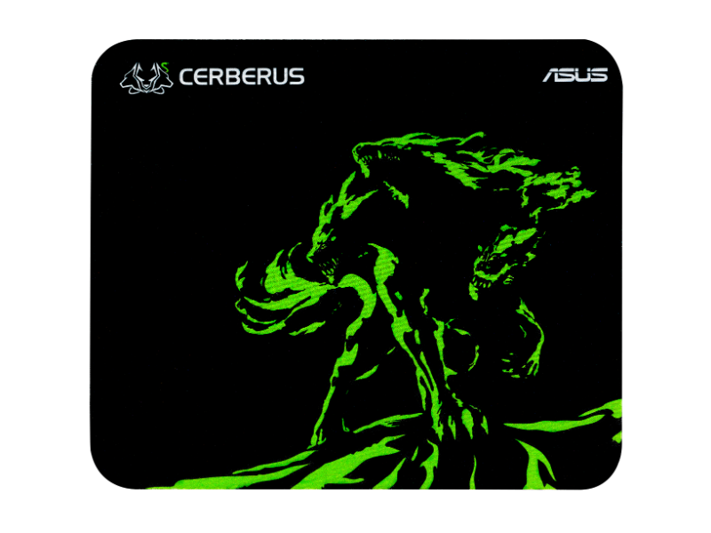 Asus Cerberus Mat Mini Black & Green Gaming Mouse Pad