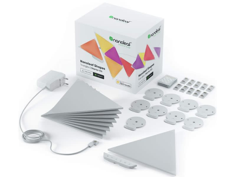 Nanoleaf Shapes White Triangle Starter Kit (9 Panels)