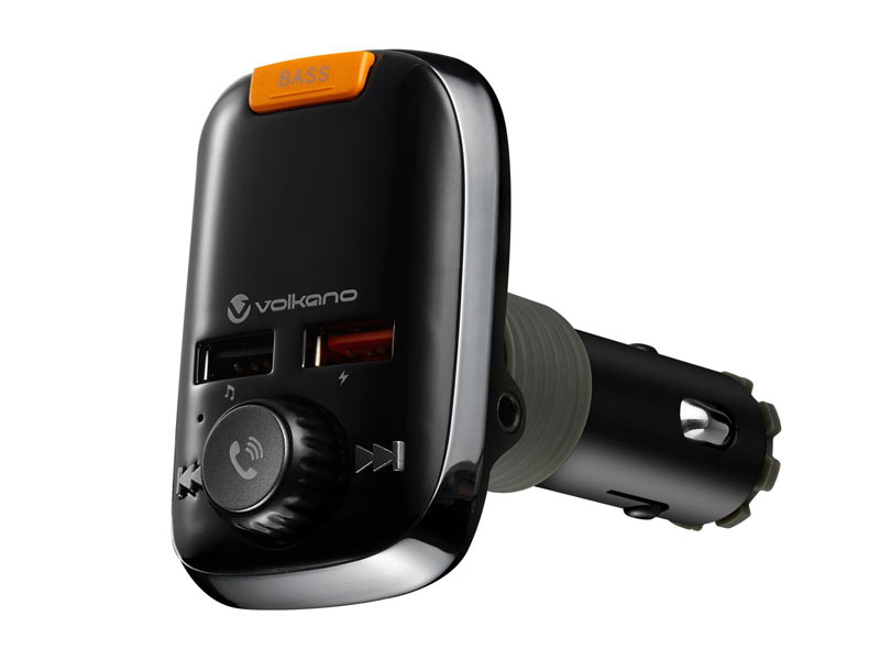 Volkano Turbo Charger Series Bluetooth Hands-Free Car Kit