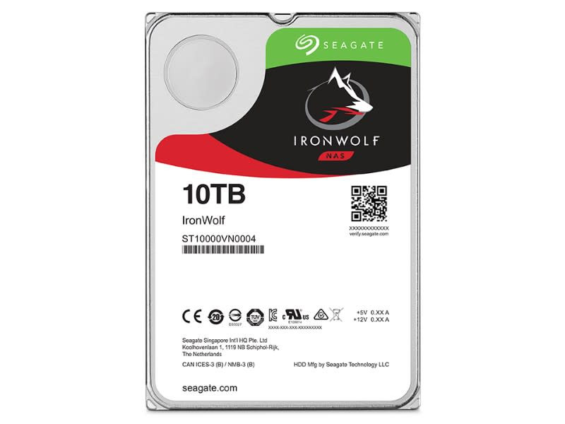 Seagate ST10000VN0004 Ironwolf 10TB NAS 3.5'' Hard Drive