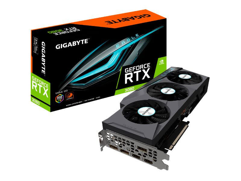 GIGABYTE GeForce RTX 3080 EAGLE 12G GDDR6X Graphics Card