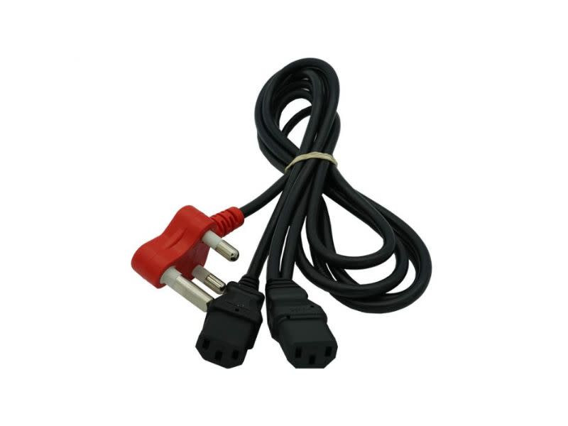 Dedicated 2 Way IEC Power Cable