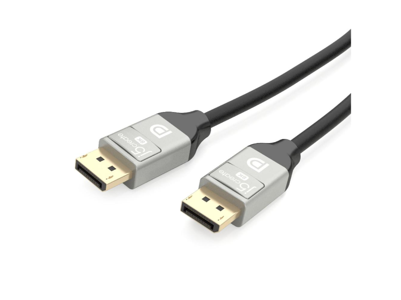 J5 Create 8K Display Port to Display Port Cable - 2m