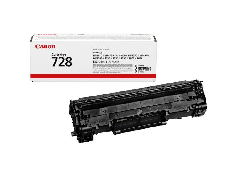 Canon Original 728 Black Toner Cartridge