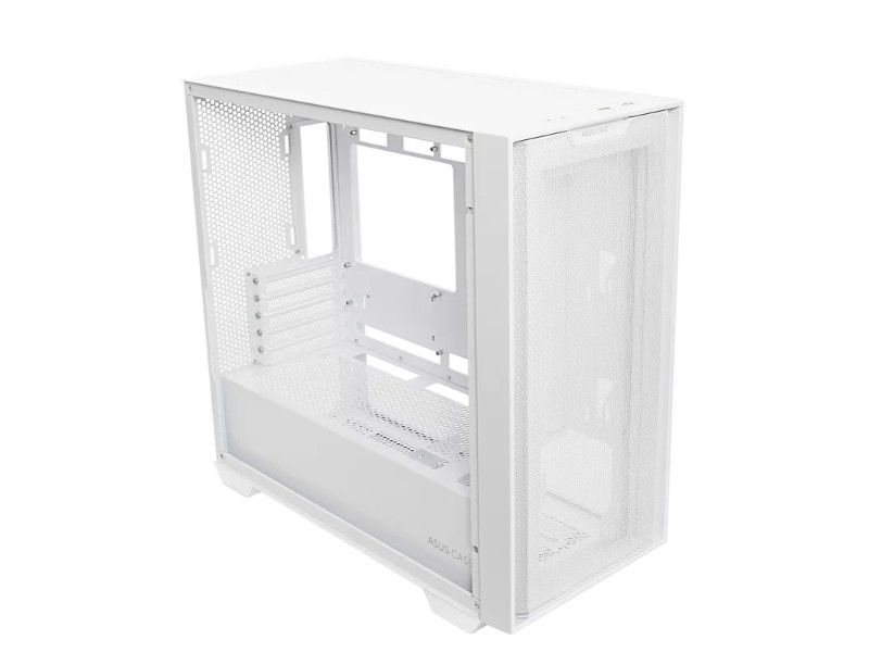 Asus A21 Micro-ATX Tempered Glass White Desktop PC Case, Black Friday  Dream Deals