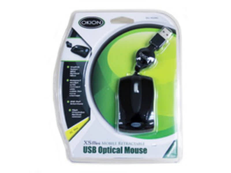 OKION XS-mini™ Mobile Retractable USB mouse