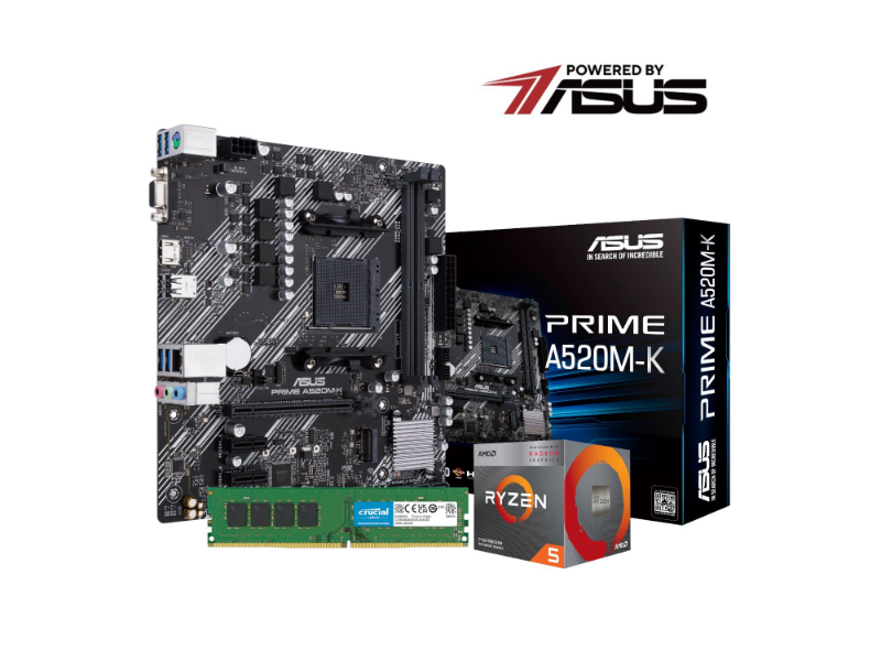 PCBuilder AMD Ryzen 5 3400G Level Up Core Upgrade Kit
