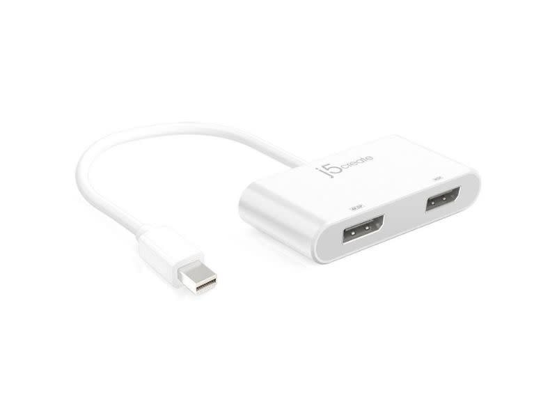 j5create JDA146 mini DisplayPort to Dual DisplayPort Adapter