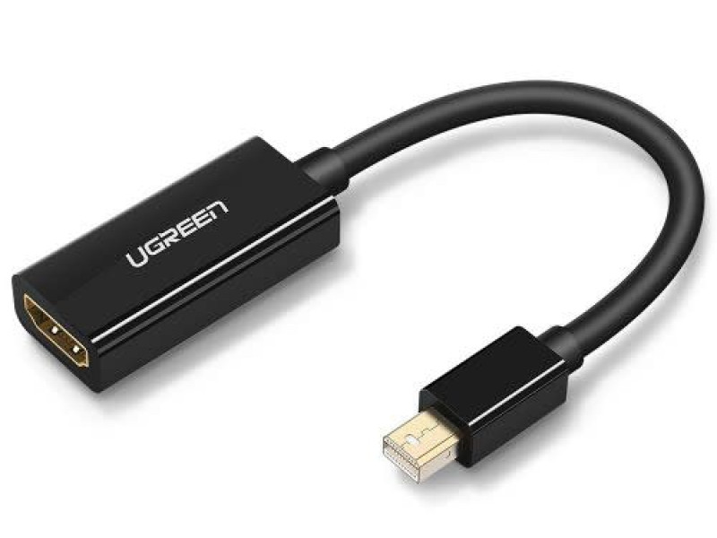 UGreen Mini DisplayPort Male to HDMI Female 1080P Adpter - Black