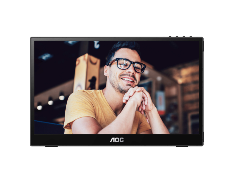 AOC 16T3E 15.6'' FHD (1920 x 1080) IPS USB-C Powered Portable Monitor