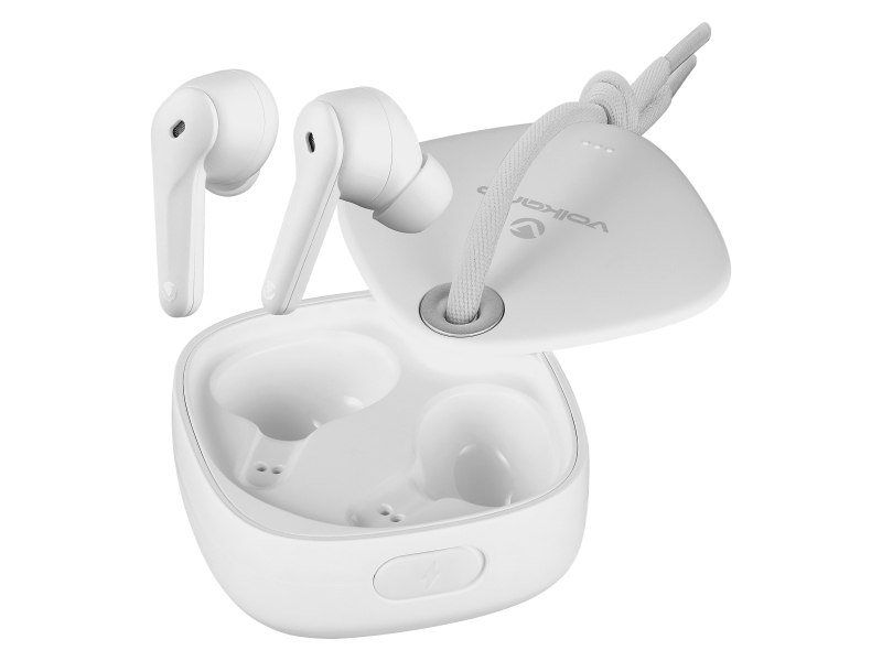 Volkano Ore Series TWS White Earphones