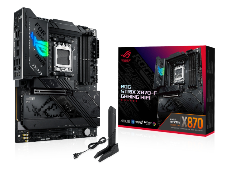 Asus ROG Strix X870-F Gaming WiFi DDR5 ATX AMD Motherboard