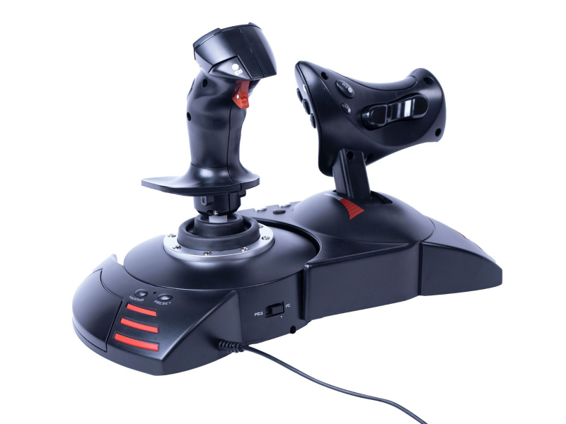 Thrustmaster T-Flight Hotas X (compatible with PC).
