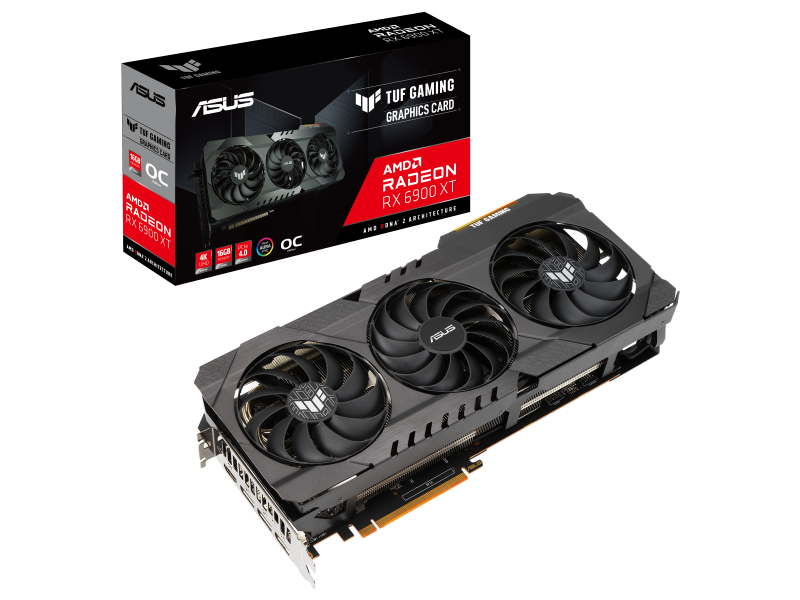 Asus TUF Gaming Radeon RX 6900 XT OC 16GB GDDR6 PCIE 4.0 AMD Graphics Card