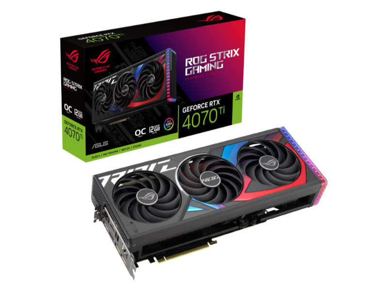 Asus GeForce RTX 4070 Ti Strix Gaming OC 12GB GDDR6X Nvidia Graphics Card