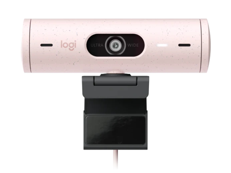 Logitech Brio 500 1080p 30fps Rose Webcam