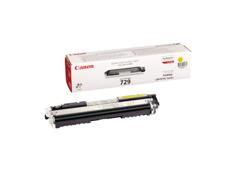 Canon 729 Original  Yellow Toner Cartridge