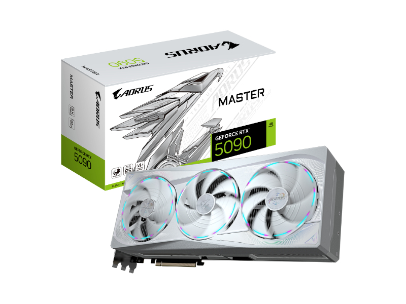 Gigabyte Geforce RTX 5090 Aorus Master Ice 32GB GDDR7 Nvidia Graphics Card