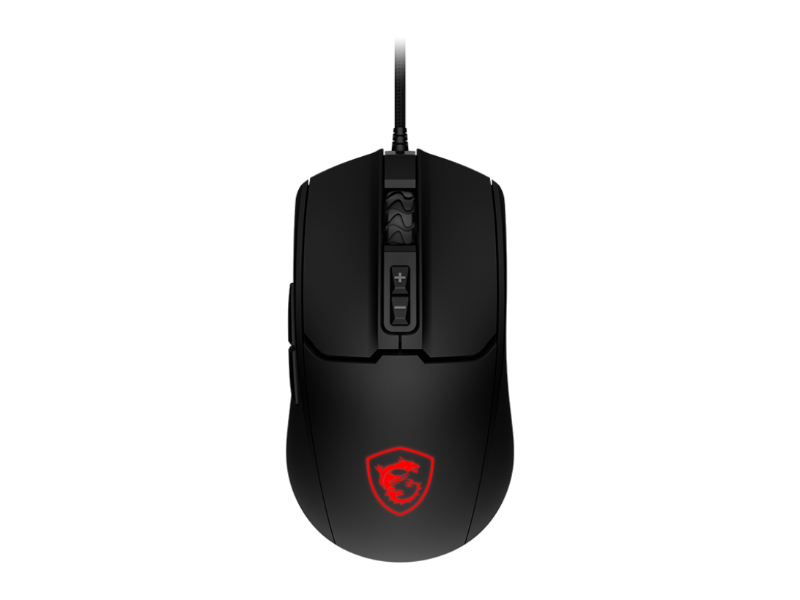 MSI Forge GM100 Black Wired Mouse