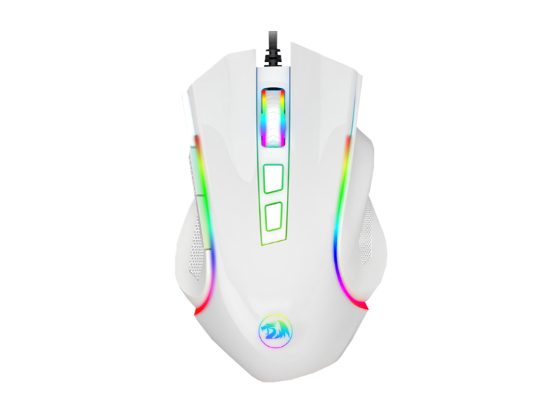 Redragon Griffin 7200DPI White Wired Gaming Mouse