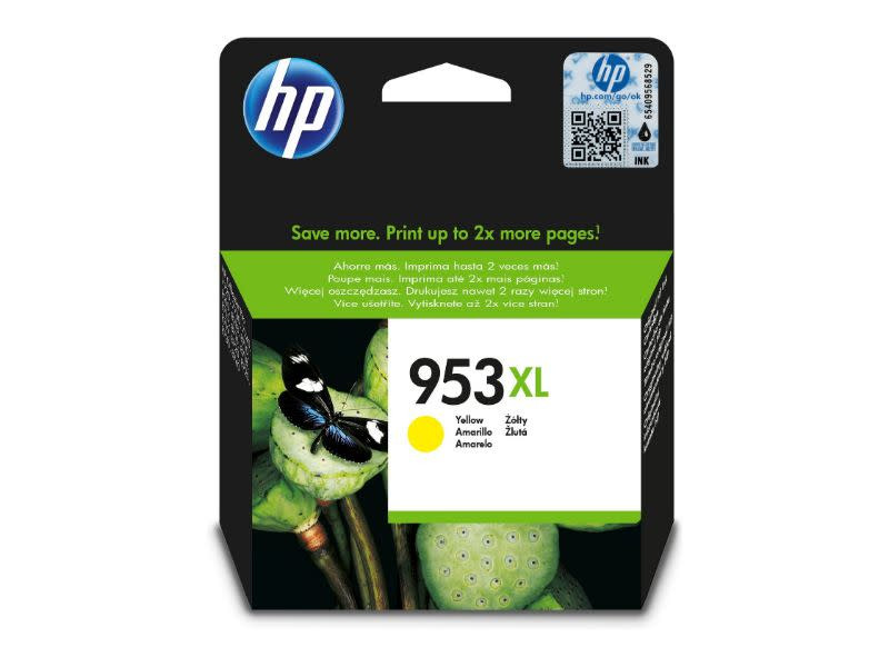 Genuine HP 953XL Yellow Ink Cartridge 1,600 Pages