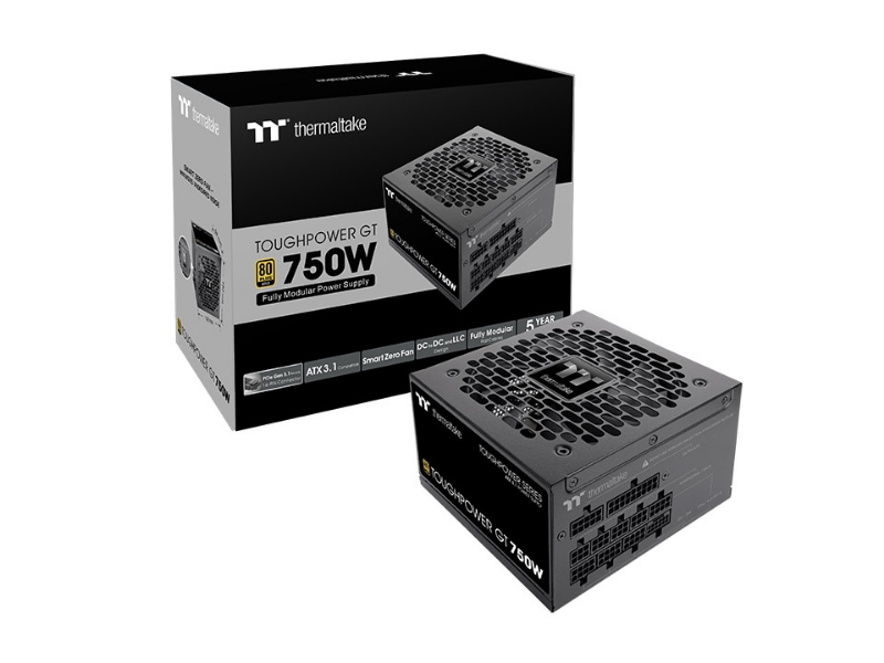 Thermaltake Toughpower GT 750W Gold Rated ATX Modular Power Supply