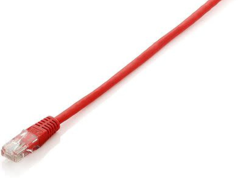 EQUIP Cat.6 U/UTP Patch Cable  0.25M RED