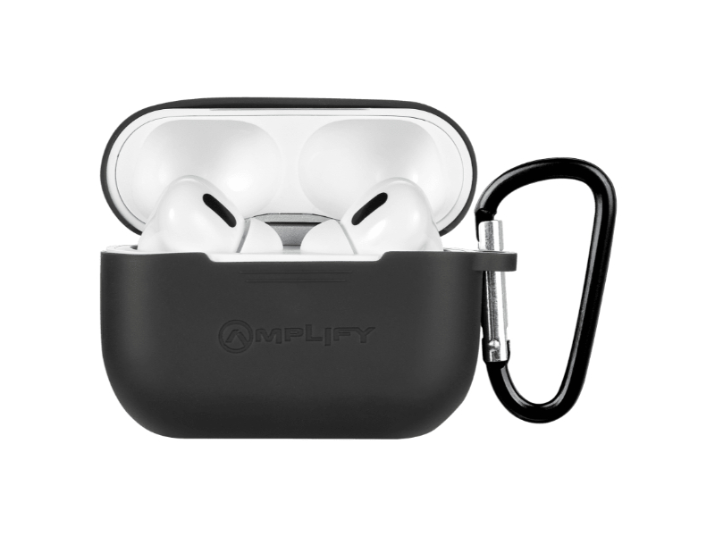 Amplify Note X Series TWS Earphones With Black Case Cover