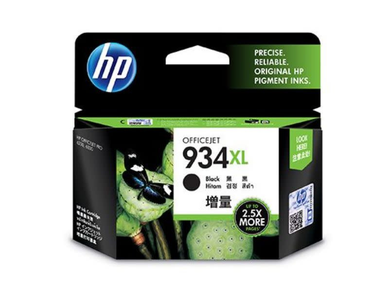 Genuine HP 934XL Black Ink Cartridge 1,000 Pages