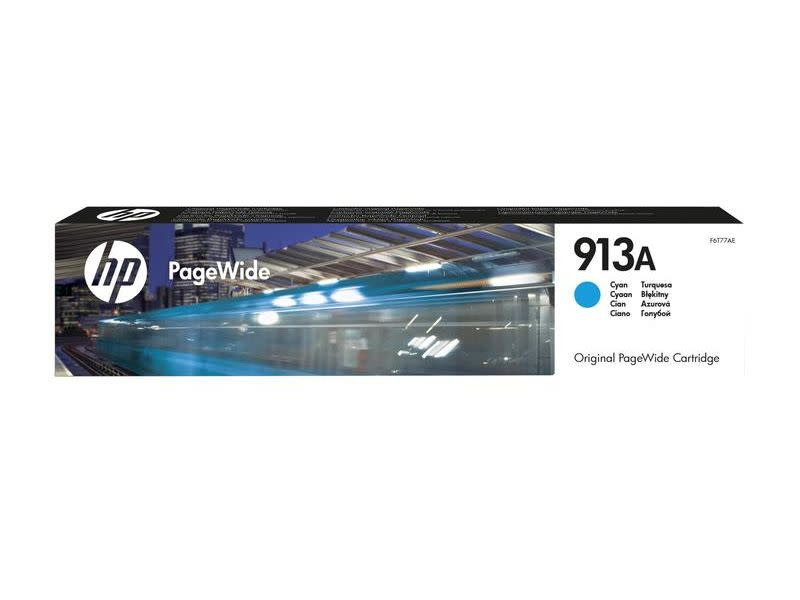 Genuine HP 913A PageWide Cyan Ink Cartridge 3,000 Pages