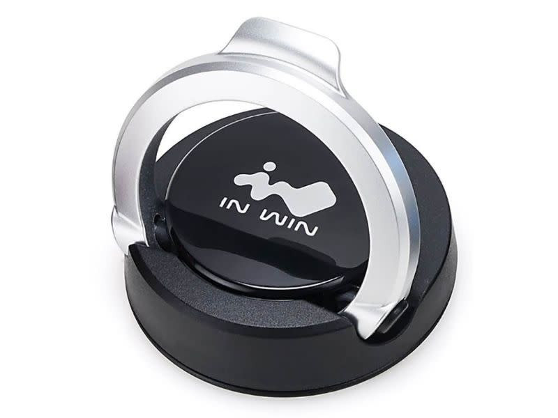 In Win Mag-Ear Magnetic Headset Hanger - Black/Silver