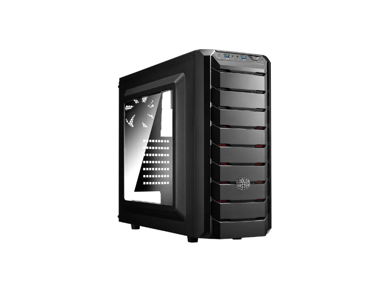 Cooler Master CMP500 LED Mid Tower Case Combo