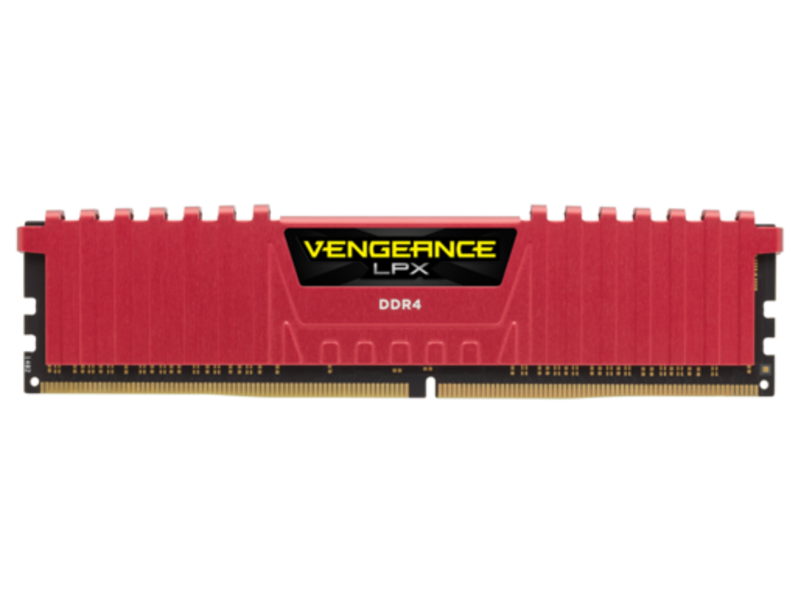 Corsair Vengeance LPX 8GB (1 x 8GB) DDR4-2666MHz CL18 Red Desktop Gaming Memory