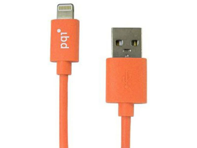 PQI i-Cable Lightning 90cm Apple MFi-Certified Orange