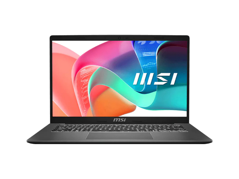 MSI Modern 14 - Core 7 150U, 16GB DDR5, 512GB NVME SSD, 14'' FHD (1920 x 1080), Windows 11 Home Laptop