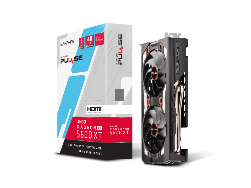 Sapphire Radeon RX 5600 XT Pulse 6GB GDDR6 Graphics Card | AMD