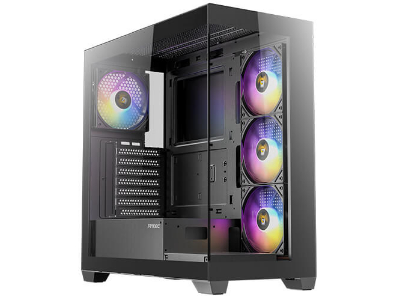 Antec CX300 ARGB Mid-Tower Black Desktop PC Case