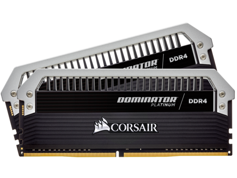 Corsair Dominator Platinum 16GB (2x 8GB) Kit DDR4-2666 CL15 Desktop Gaming Memory