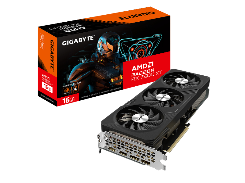 Gigabyte Radeon RX 7600 XT Gaming OC 16GB GDDR6 AMD Graphics Card