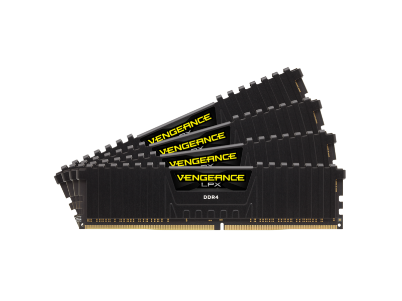 Corsair Vengeance LPX 32GB (4 x 8GB) DDR4-4000MHz CL19 Black Desktop Gaming Memory