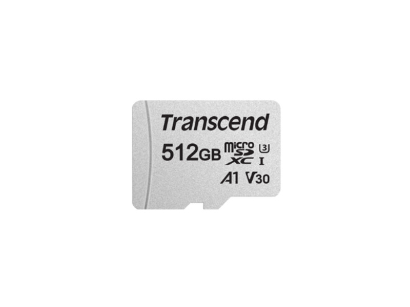 Transcend USD300S 512GB U3 A1 V30 microSDXC Memory Card