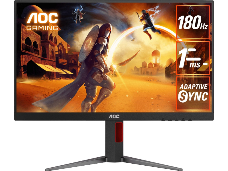 AOC 24G4 24'' FHD (1920 x 1080) 180Hz IPS Adaptive-Sync Gaming Monitor