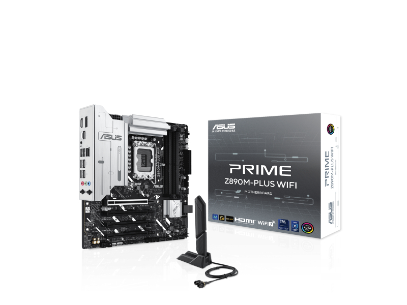 Asus Prime Z890M-Plus WiFi DDR5 Micro-ATX Intel Motherboard