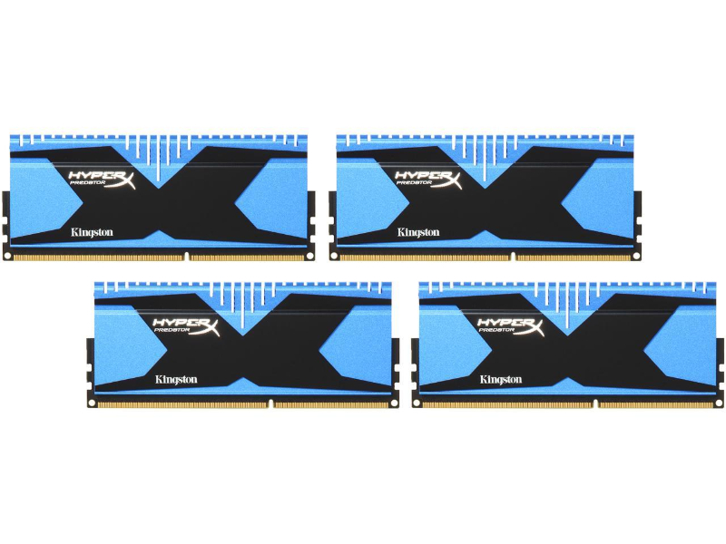 Kingston HyperX Predator 16GB (4 x 4GB) DDR3-1866MHz CL9 Desktop Memory